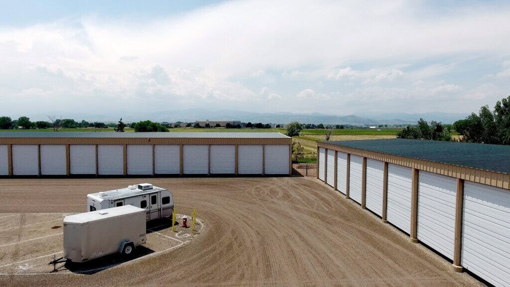 Aerial View of Boulder Enclosed spaces