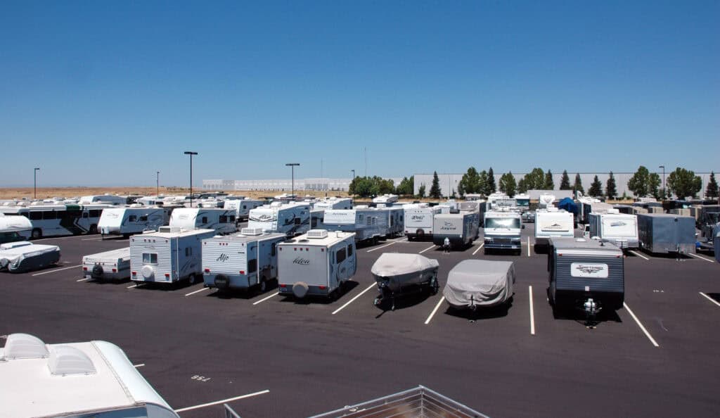 Open Parking RV Storage