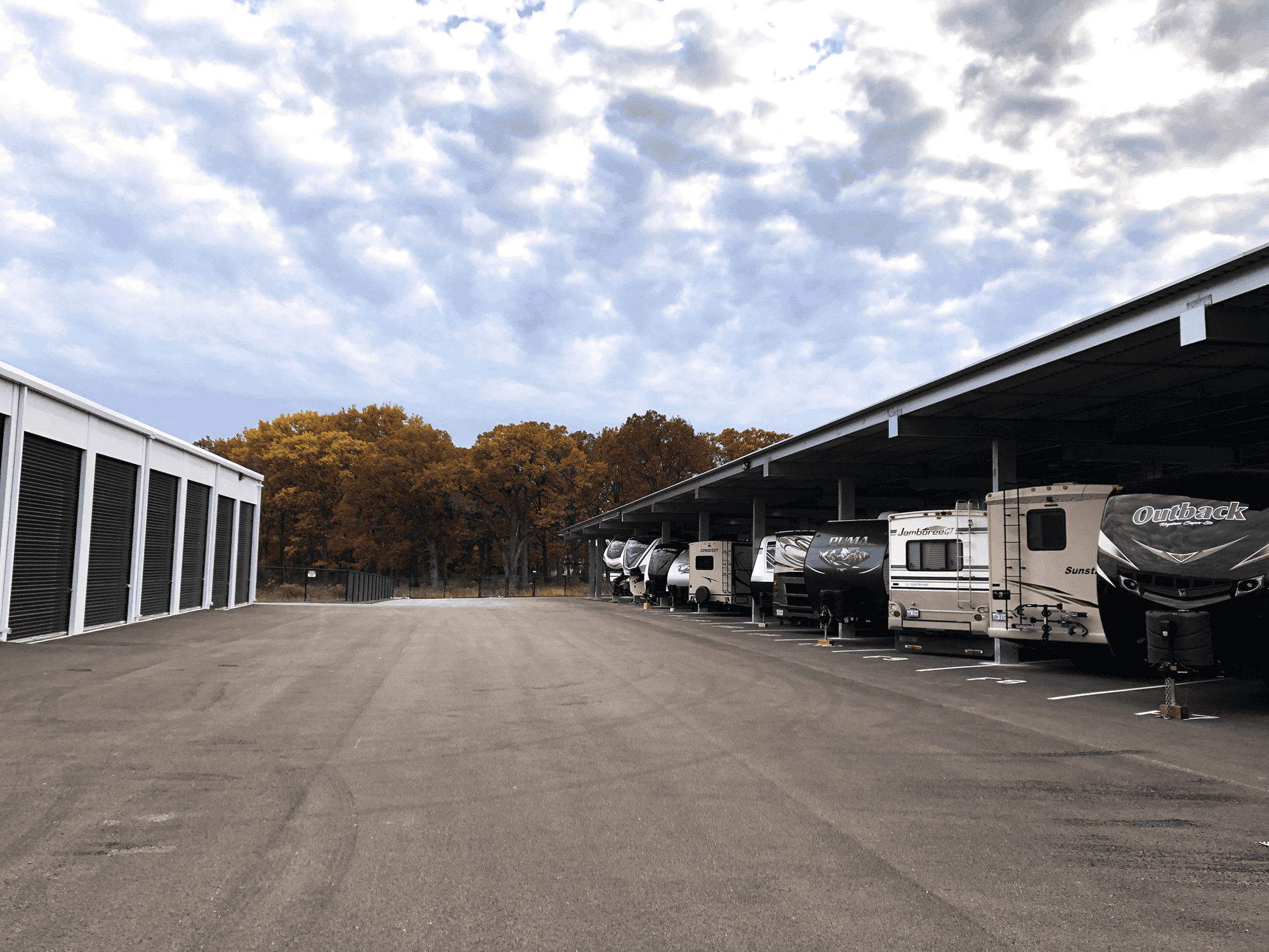covered RV parking