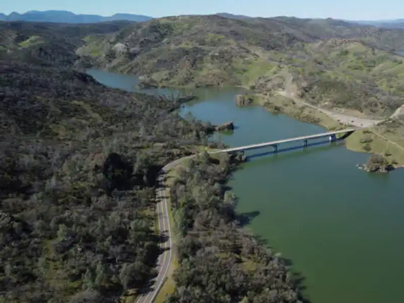 Lake Berryessa is the largest lake in Napa County and sits just east of Napa Valley. A man-made reservoir formed in 1957, the lake serves a purpose for the region, providing fresh water, contributing to hydroelectric power, and helping to manage flooding—but it’s also become an ideal destination for recreation with opportunities for water sports, fishing, hiking, and, of course, RV camping.