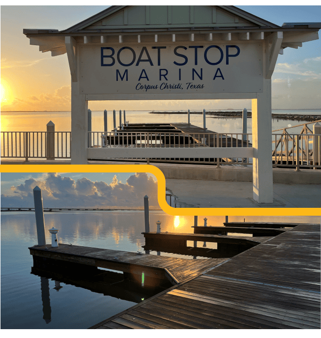 Outrig's Boat Stop Marina and boat launch