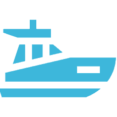 Newly Dredged Marina Access Blue Icon